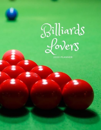Billiards Lovers 2020 Planner