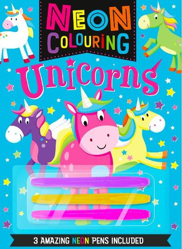 Neon Colouring: Unicorns: (Neon Colouring 8)