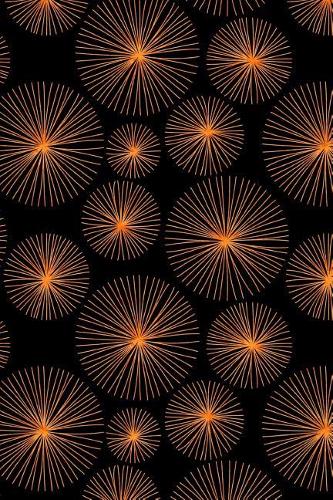 Bullet Journal Notebook Watercolor Dandelion Puff Balls Pattern 4