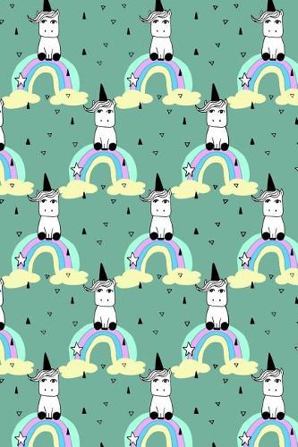 Journal Notebook Little Unicorns On Rainbows Pattern 4: 110 Page Lined and Numbered Journal With Index Pages In Portable 6 x 9 Size, Perfect For Writing, Taking Notes, List Making, Journaling and Doodling(52 Wordworthy Series Lined)