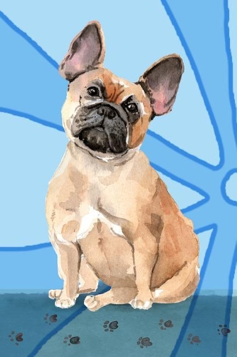 Bullet Journal Notebook for Dog Lovers, French Bulldog Sitting Pretty 6