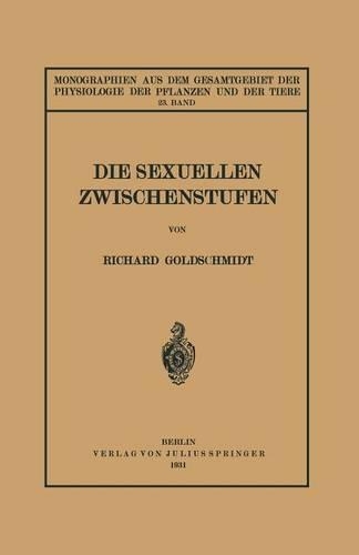 Die Sexuellen Zwischenstufen