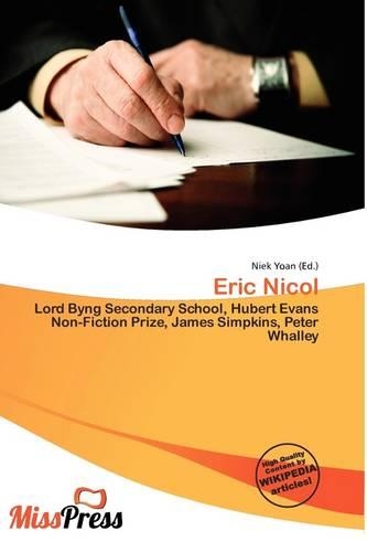 Eric Nicol: (English)