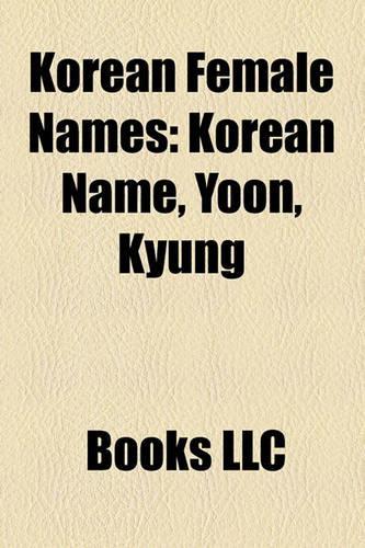 Korean Female Names