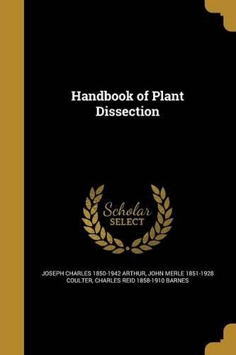 Handbook of Plant Dissection