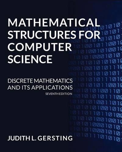 Mathematical Structures for Computer Science: Discrete Mathematics and Its Applications(English)