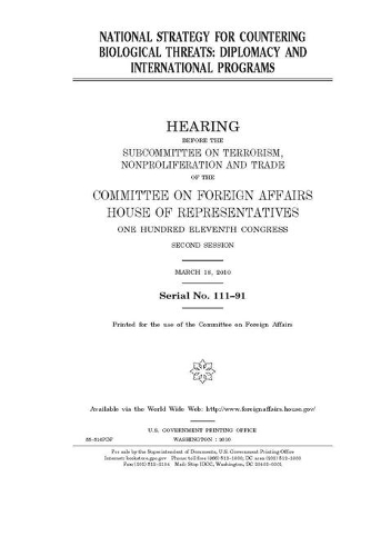 National strategy for countering biological threats