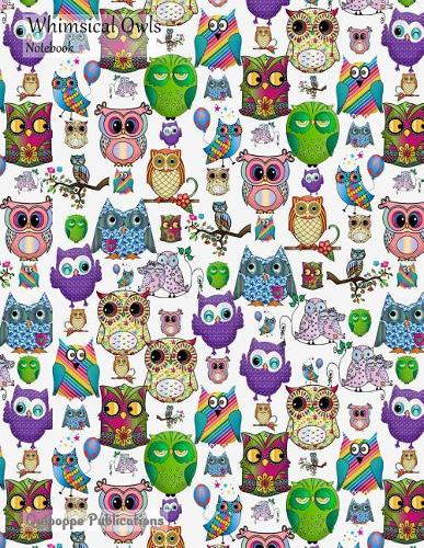 Whimsical Owls Notebook