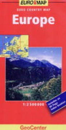Europe GeoCenter Euro Map