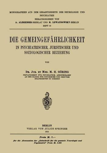 Die Gemeingefährlichkeit