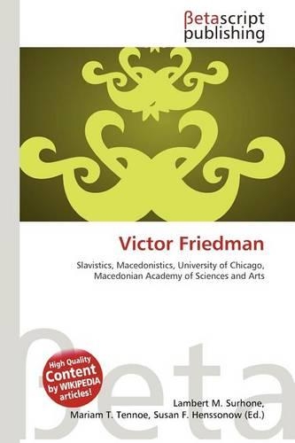 Victor Friedman: (English)