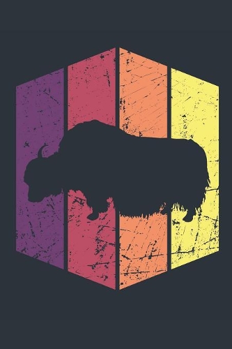 Vintage Yak Journal - Gift for Yak Lovers - Retro Yak Notebook - Yak Diary for Boys and Girls: Medium College-Ruled Journey Diary, 110 page, Lined, 6x9 (15.2 x 22.9 cm)