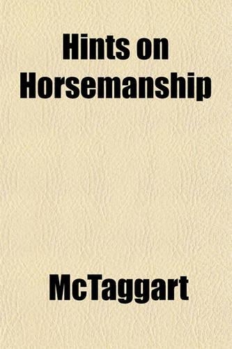 Hints on Horsemanship