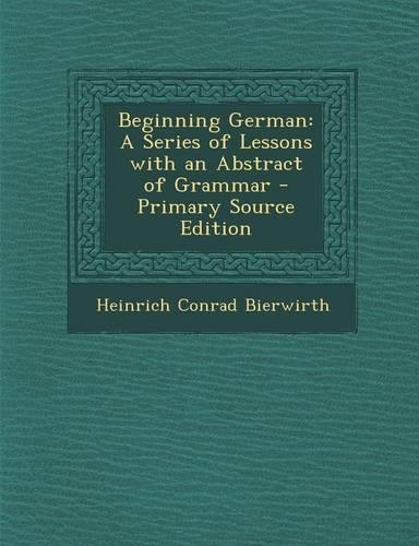 Beginning German