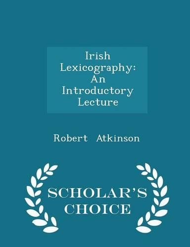 Irish Lexicography