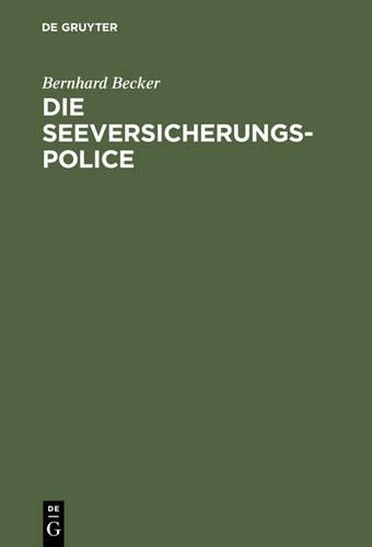 Die Seeversicherungs-Police
