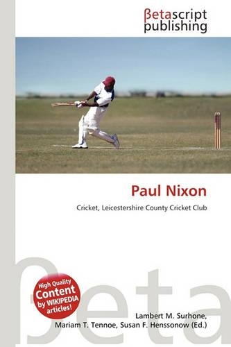 Paul Nixon: (English)
