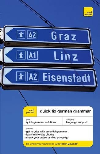 Teach Yourself Quick Fix German Grammar: (Teach Yourself (McGraw-Hill))