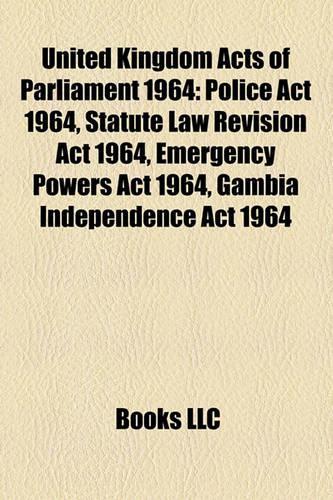 United Kingdom Acts of Parliament 1964
