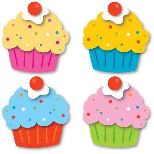 Cupcakes Mini Cutouts