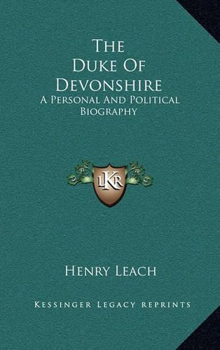 The Duke of Devonshire