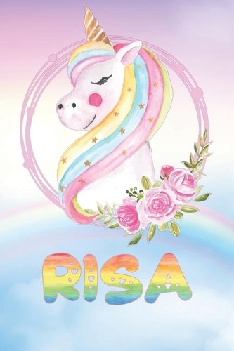 Risa: Want To Give Risa A Unique Memory & Emotional Moment? Show Risa You Care With This Personal Custom Named Gift With Risa's Very Own Unicorn Custom Na