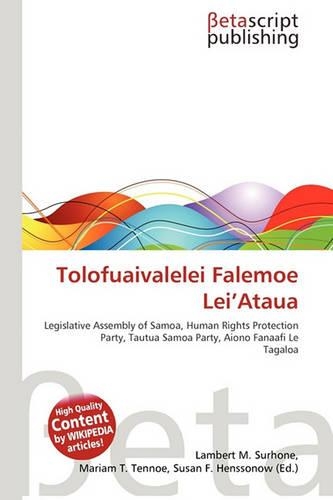 Tolofuaivalelei Falemoe Lei'ataua