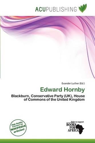 Edward Hornby: (English)