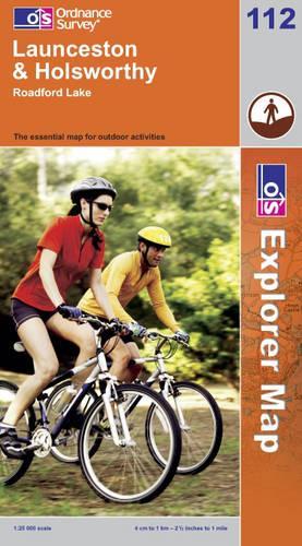 Launceston and Holsworthy: (Sheet 112 OS Explorer Map)