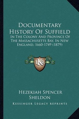 Documentary History Of Suffield