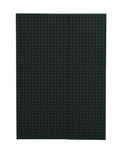 Black on Grey (Circulo) A5 Unlined Notebook
