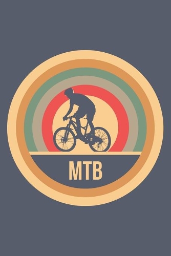Mtb: Retro Vintage Terminplaner A5 mit Wochenkalender & Monatsplaner 2020 - Geschenk für Mountainbiker