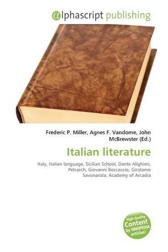 Italian Literature: (English)