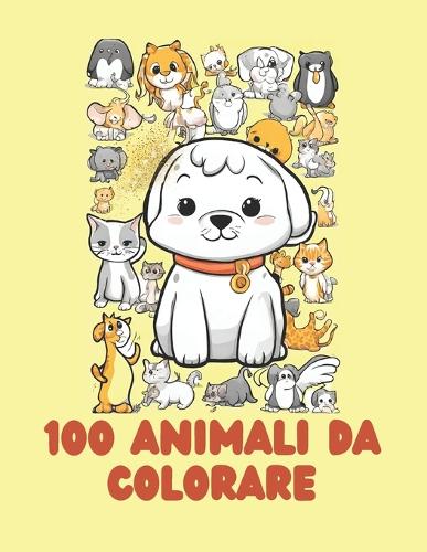 album da colorare per bambini: 100 animali da colorare