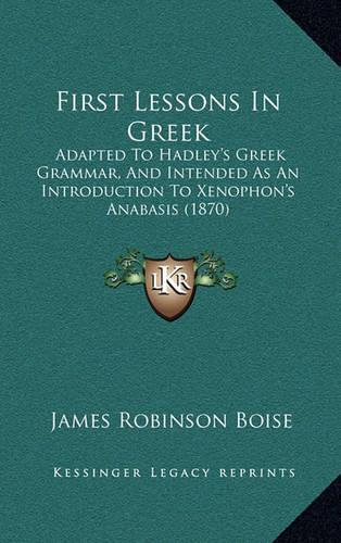 First Lessons in Greek
