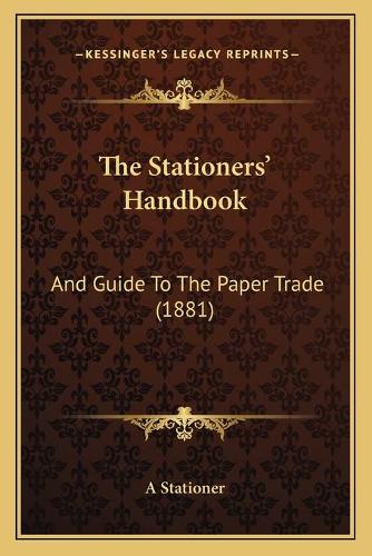The Stationers' Handbook