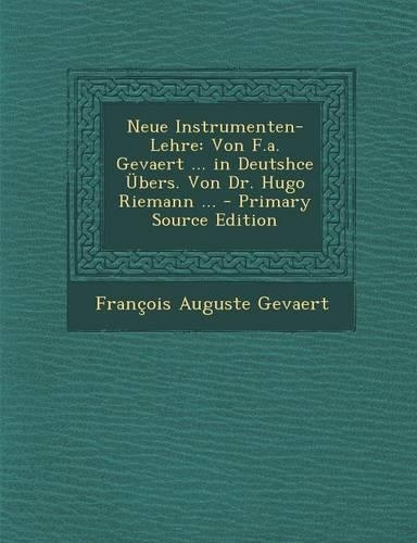 Neue Instrumenten-Lehre