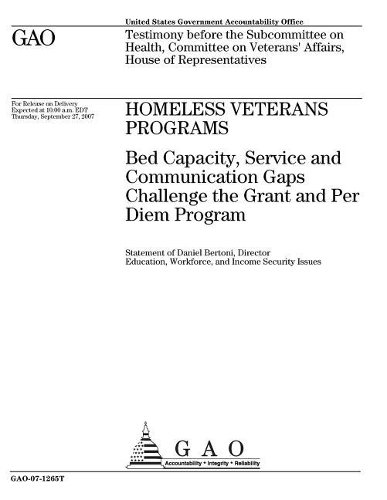 Homeless Veterans Programs