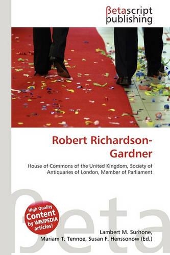 Robert Richardson-Gardner