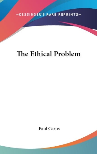 The Ethical Problem: (English)