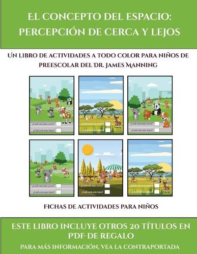 Fichas de actividades para niños (El concepto del espacio