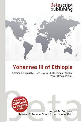 Yohannes III of Ethiopia: (English)