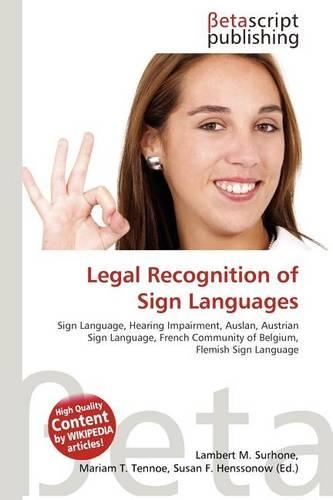 Legal Recognition of Sign Languages