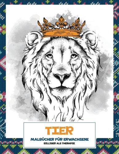 Malbücher für Erwachsene - Billiger als Therapie - Tier