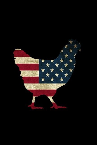 Chicken American flag