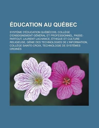 Education Au Quebec