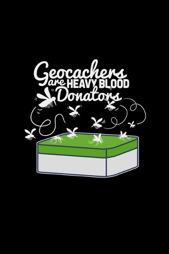 Geocacher: 6x9 Geocaching - blank with numbers paper - notebook - notes