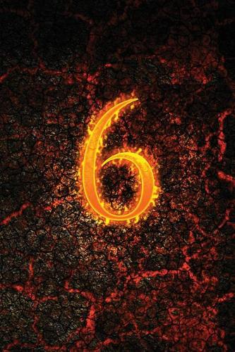 Monogram "6" Any Day Planner Notebook: Scheduler Organizer Datebook(32 Monogram Fire 150 Planner)