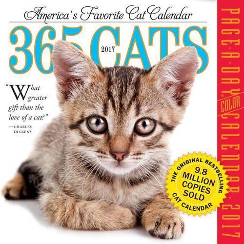365 Cats Page-A-Day Calendar 2017