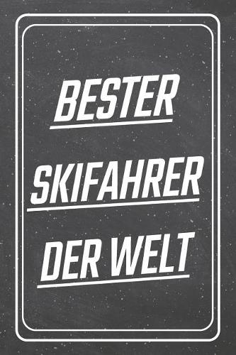 Bester Skifahrer der Welt: Skifahrer Punktraster Notizbuch, Notizheft oder Schreibheft - 110 Seiten - Büro Equipment & Zubehör - Lustiges Geschenk zu Weihnachten oder Geburtst